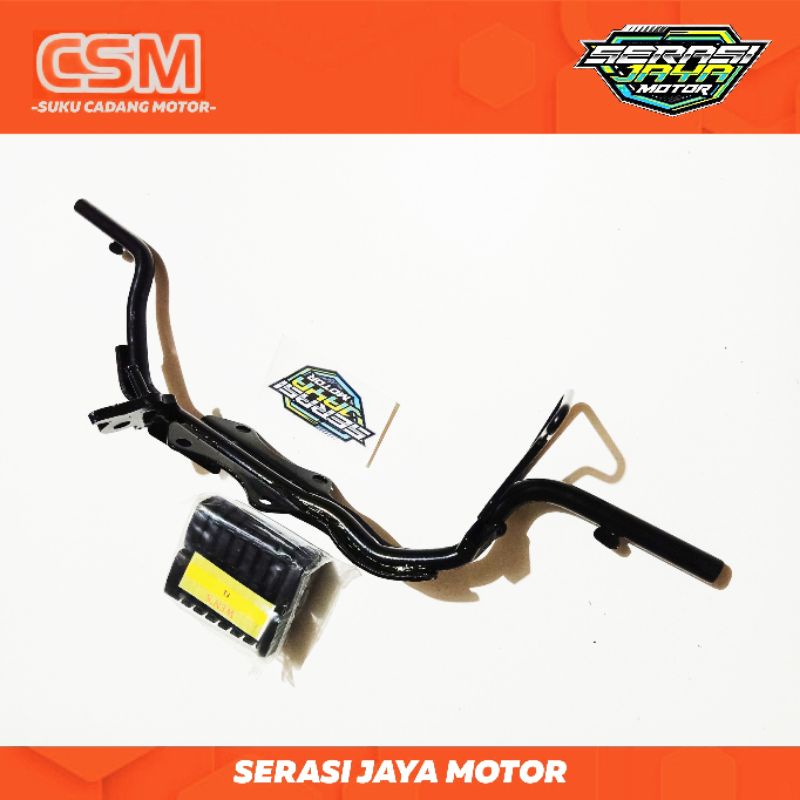 BESI STEP BARSTEP DEPAN + KARET STEP DEPAN YMH JUPITER MX OLD LAMA