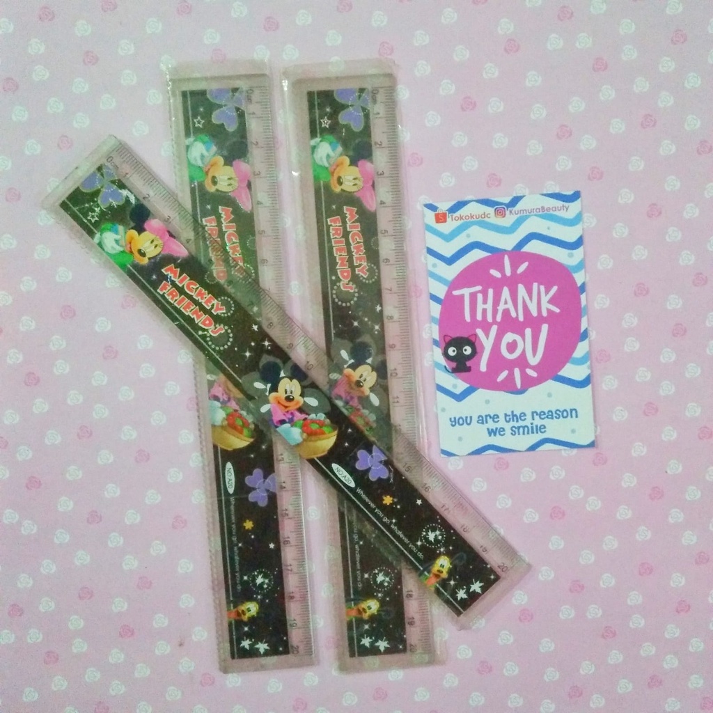 PENGGARIS KARAKTER ANAK 15CM / 20CM