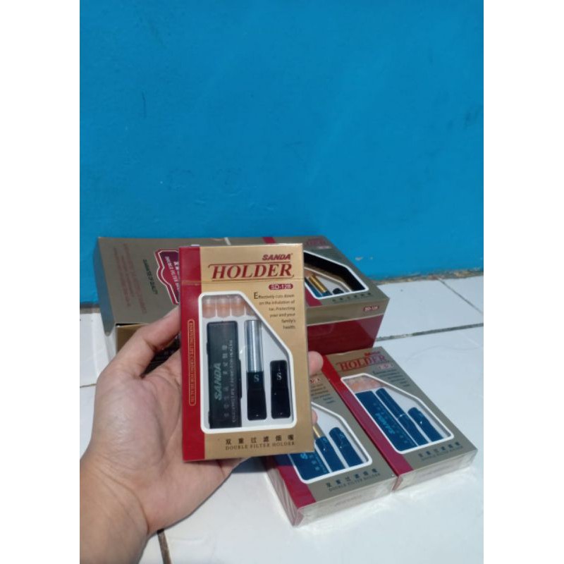 Filter Rokok ZH PRO Type SANDA HOLDER SD 128 - Filter Rokok Permanen - Berkualitas