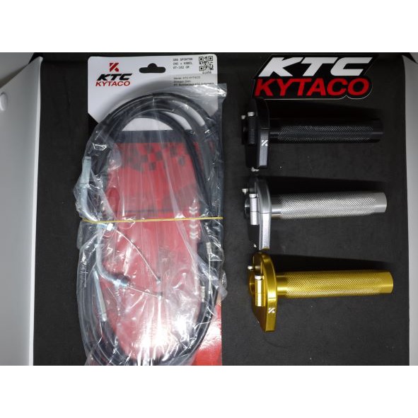 Gas Spontan CNC + Kabel AT-102 KTC KYTACO / Paket Komplit Gas Spontan + Saklar