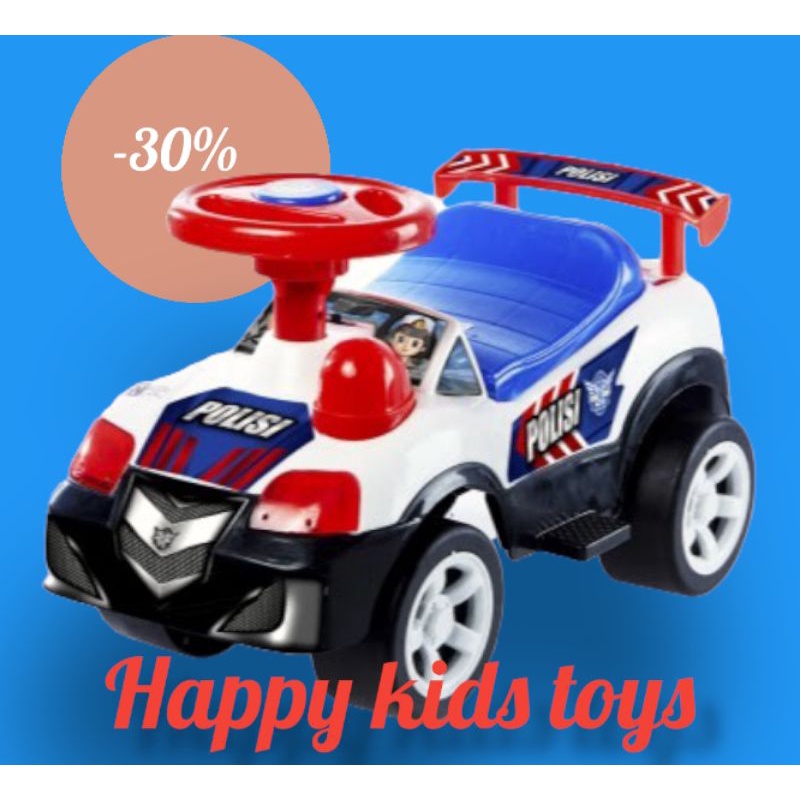 

SHP PC 579 - Mainan Anak Mobil Dorong Polisi - Police - Happy Kids Toys