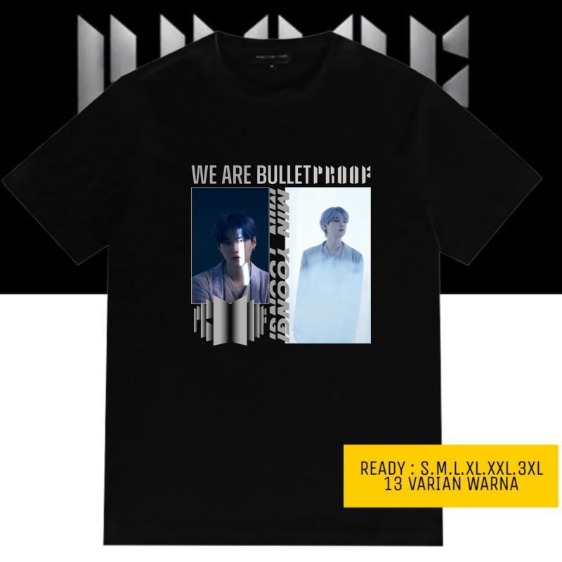 Kaos BTS ALBUM PROOF CONCEPT FOTO VERSI Suga!!