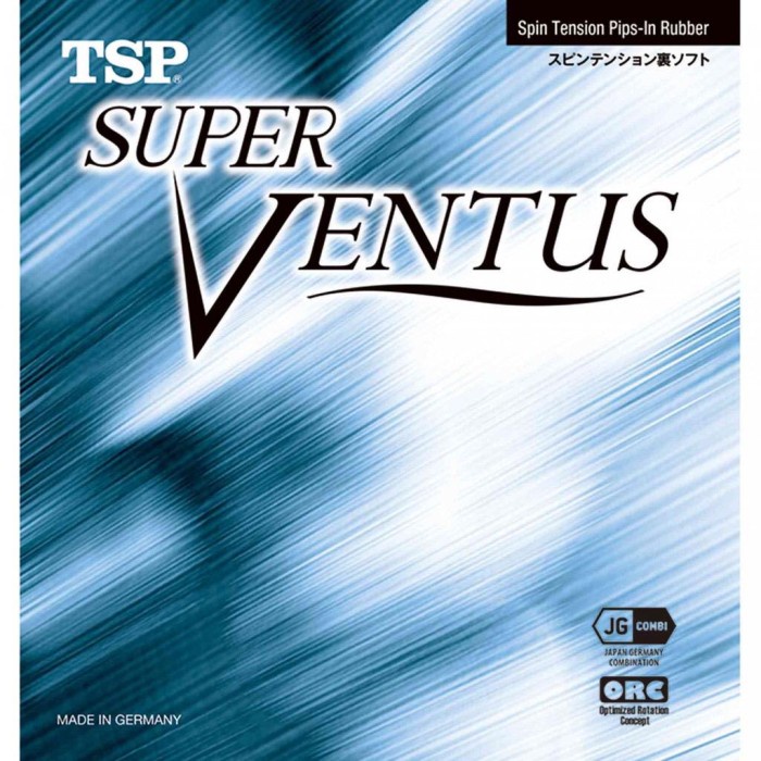 ORIGINAL TSP SUPER VENTUS Karet Rubber Bet Ping Pong Tenis Meja BARU