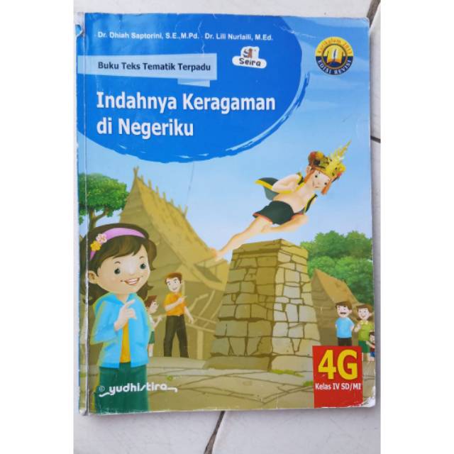 Buku teks tematik terpadu 4G