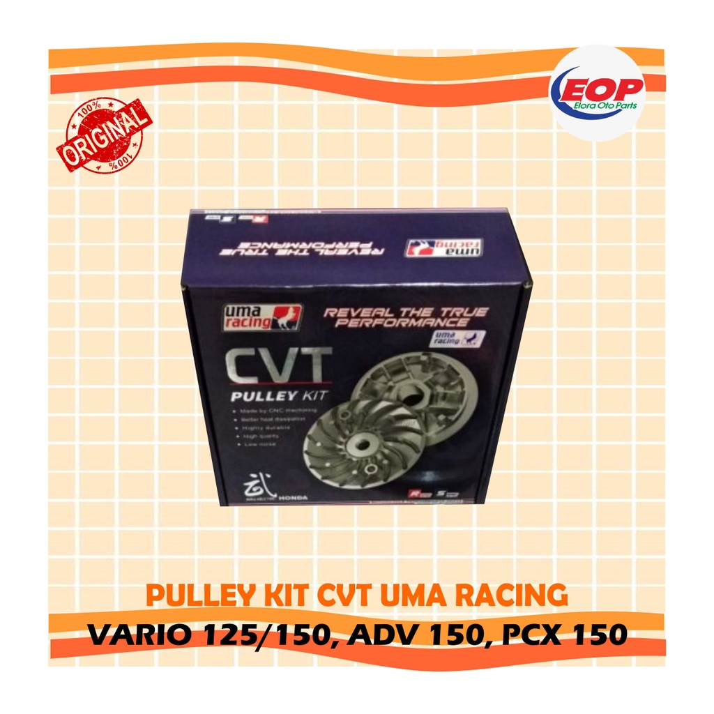 PULLEY KIT CVT UMA RACING VARIO 125/150 - ADV 150- PCX 150