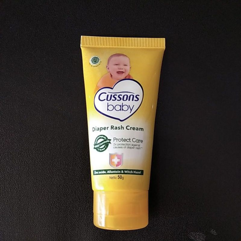 Cussons krim ruam popok / baby diaper rash cream ukuran 50ml iritasi bayi karena pemakaian popok