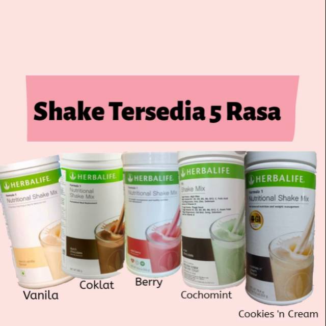 Herbalife F1 Nutritional Shake Shopee Indonesia