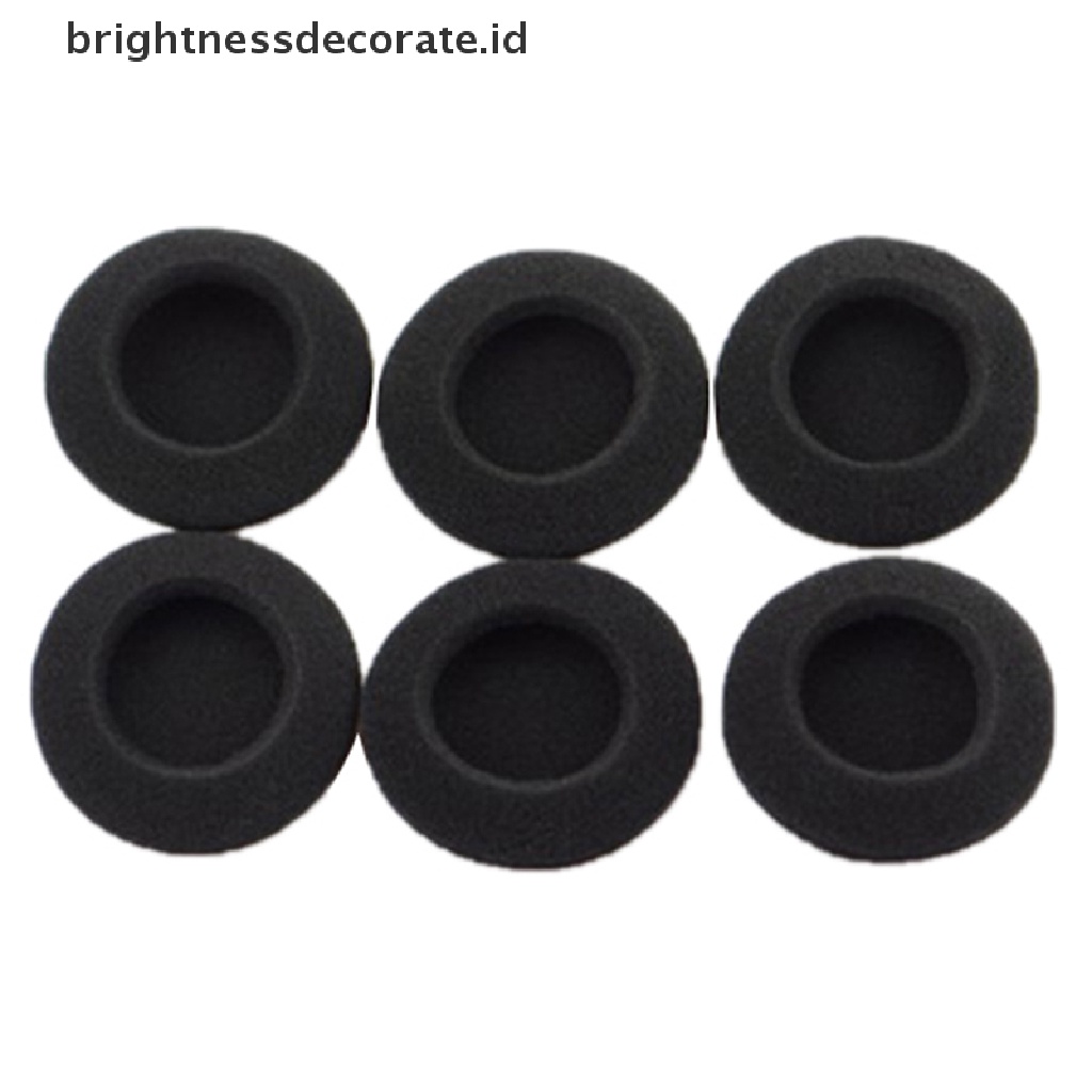 (Birth) 10pcs Busa Bantalan Telinga Pengganti Ukuran 5cm Untuk Headphone Pc131 Px100 (Id)