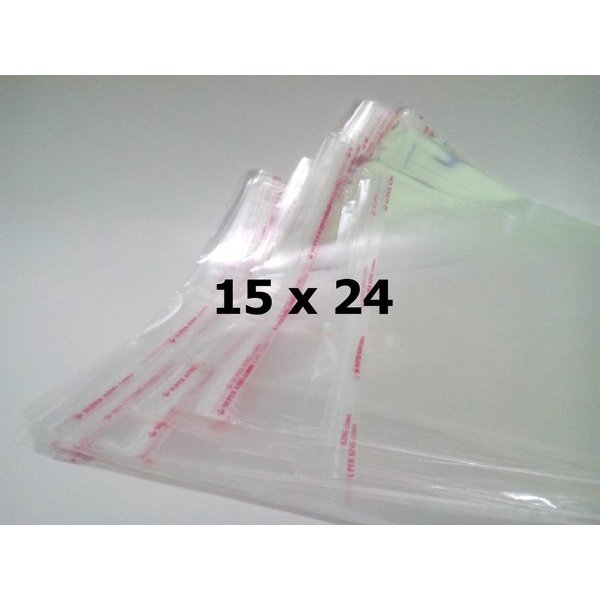 Plastik OPP Hijab 15x24cm /plastik seal hijab/opp jilbab murah/plastik jilbab/plastik hijab/opp hijab/opp jilbab murah