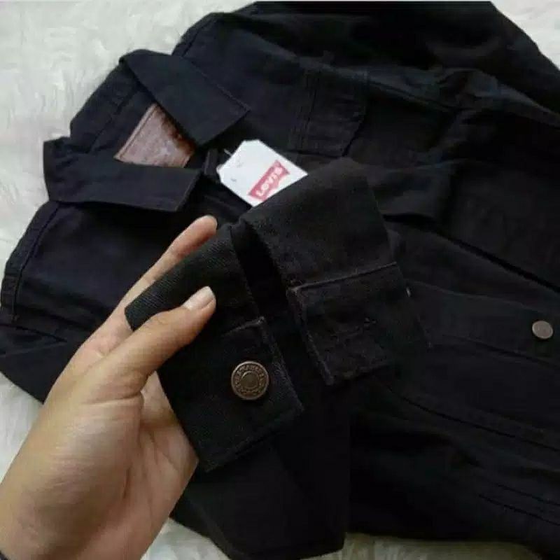 (BAYAR DI TEMPAT/COD) JAKET JEANS PRIA SENWASH BOMBER RCFL /