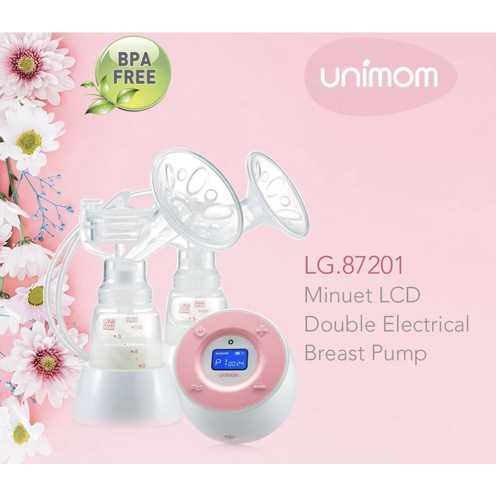 UNIMOM MINUET LCD DOUBLE ELCTRICAL BREAST PUMP