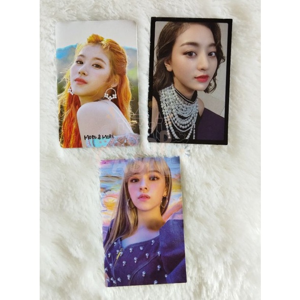 [READY] Twice photocard Sana Jihyo Jeongyeon Feel special,Eyes Wide Open