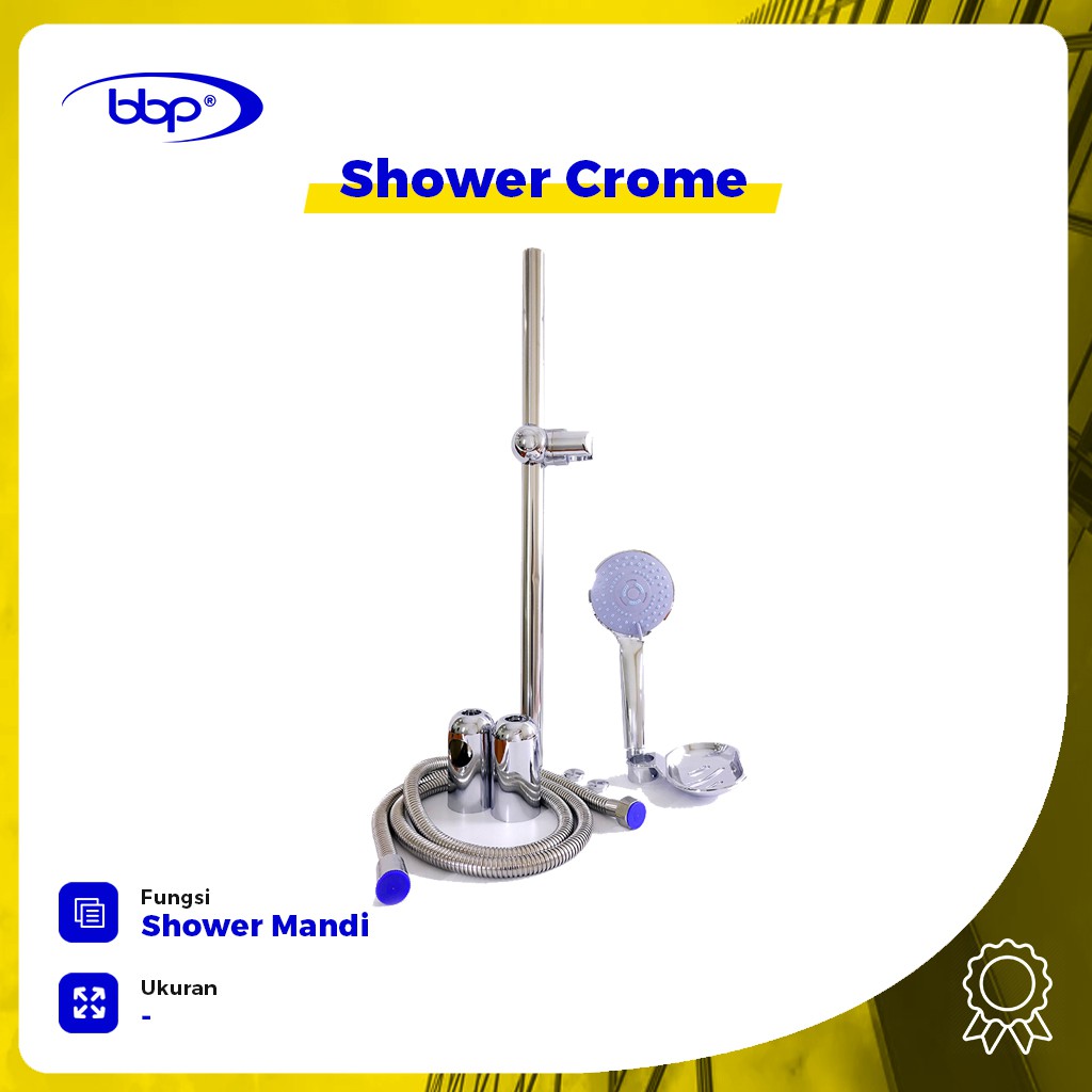 Shower Kamar Mandi 1 Set Crome