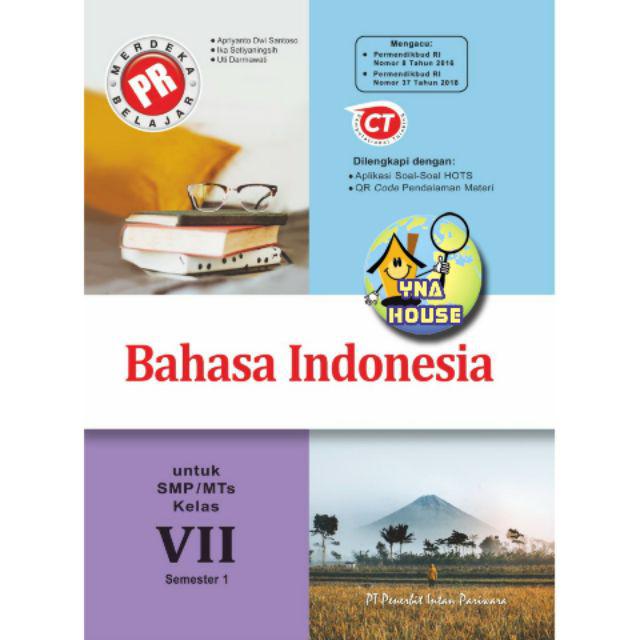 Buku LKS PR Intan Pariwara SMP/MTs Kelas VII/7 Semester 1 Tahun 2021/2022 Matematika/IPA/IPS/PKN/Inggris/Indonesia-Bhs Indonesia 2020