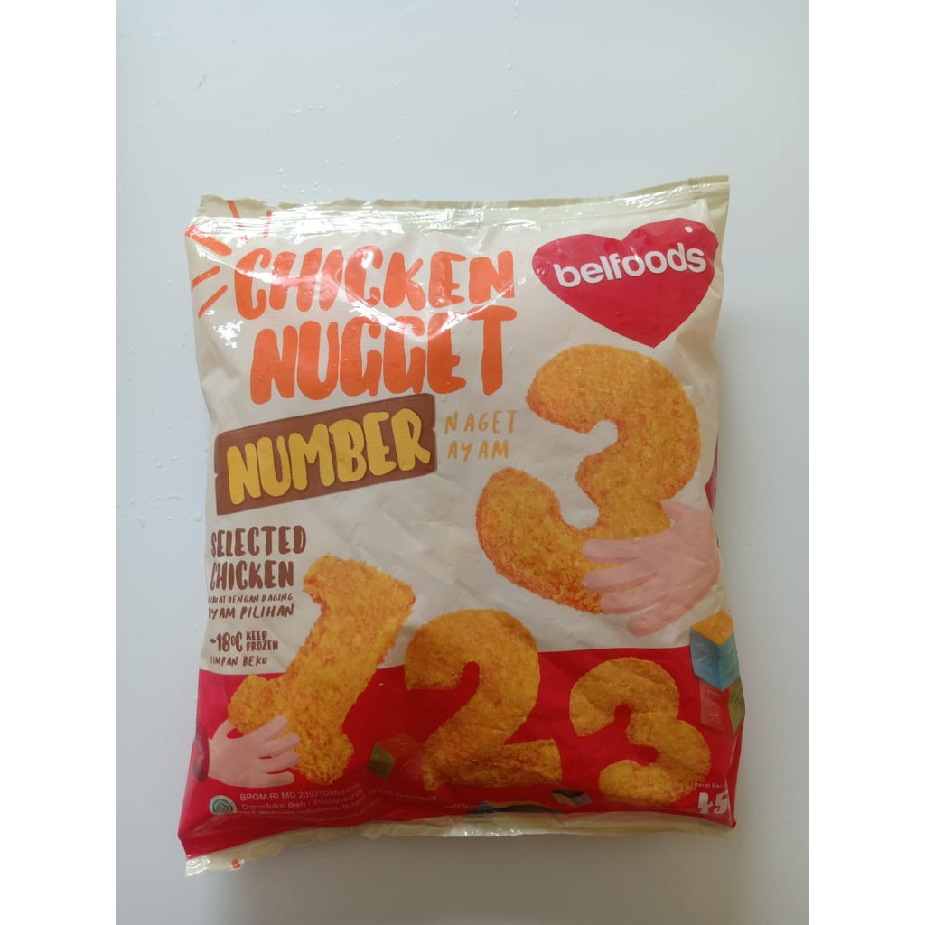 

Belfoods Chicken Nuget Number 450 Gr/ Frozen Food