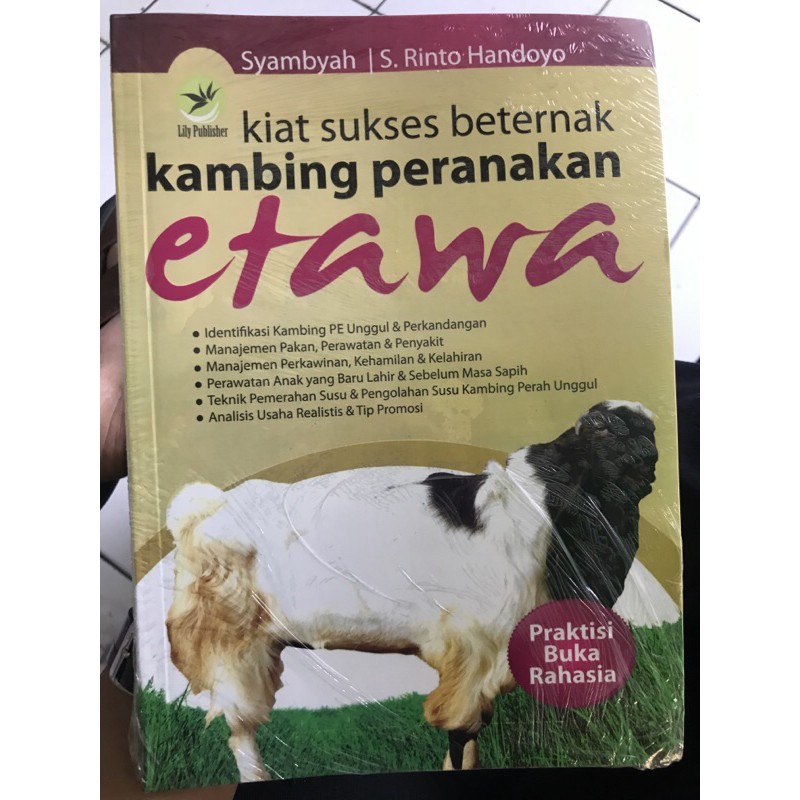 KIAT SUKSES BETERNAK KAMBING PERANAKAN ETAWA