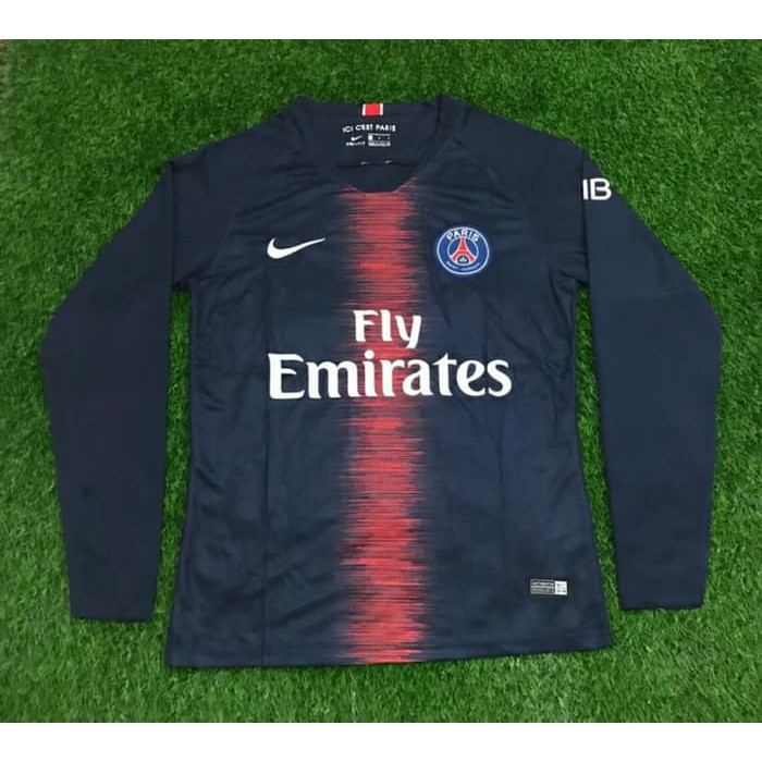Hot Promo JERSEY PSG HOME LONGSLEEVE LS 2018/2019 GRADE ORI