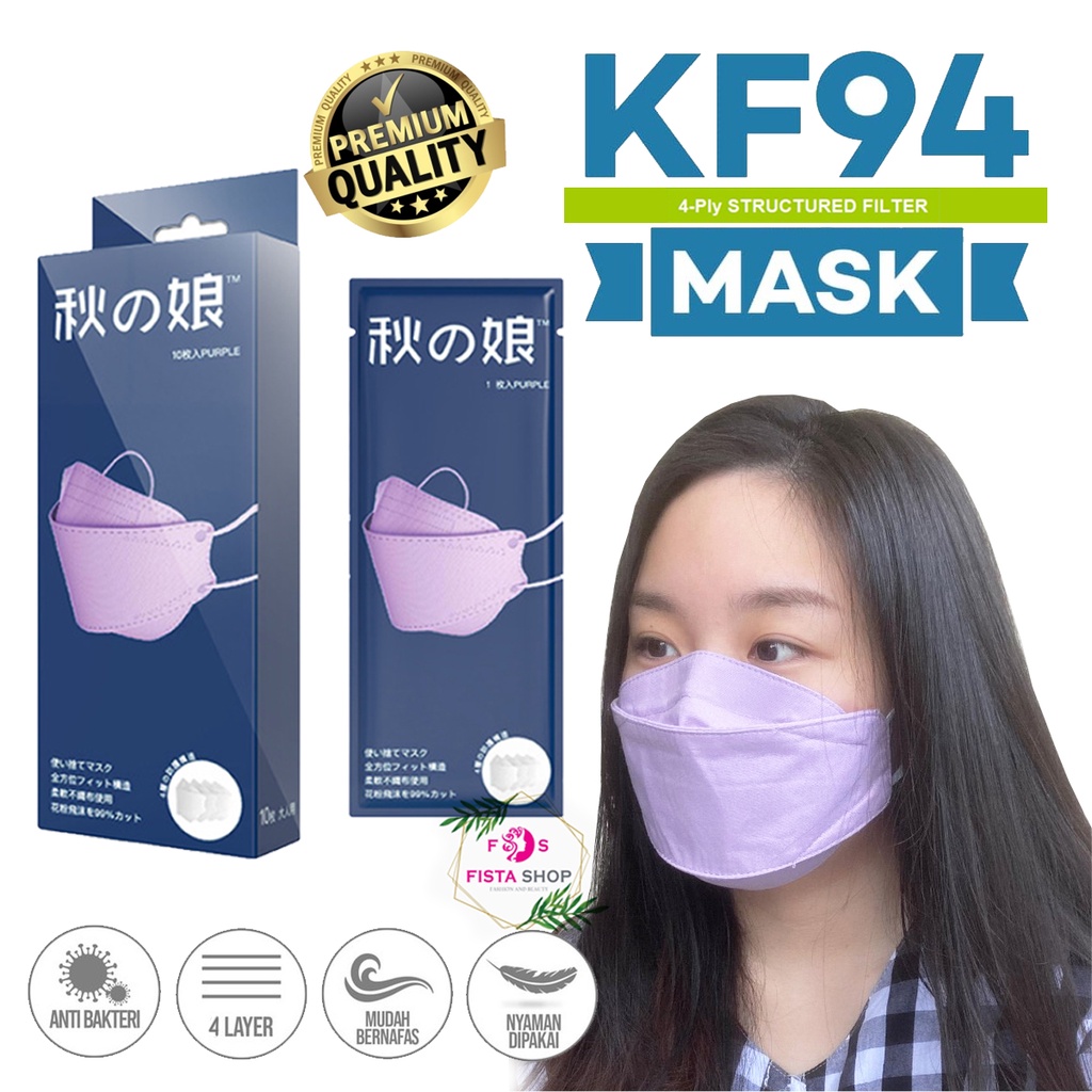 PURUM MASK 秋の娘 KF94 japan 4ply BUY 8+2 FISTA SHOP