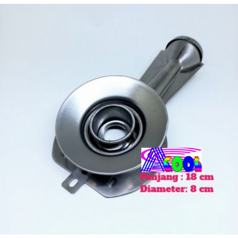 Cerobong EP Stainless Dudukan Burner Kompor Gas Model Kompor Hitachi-TDC