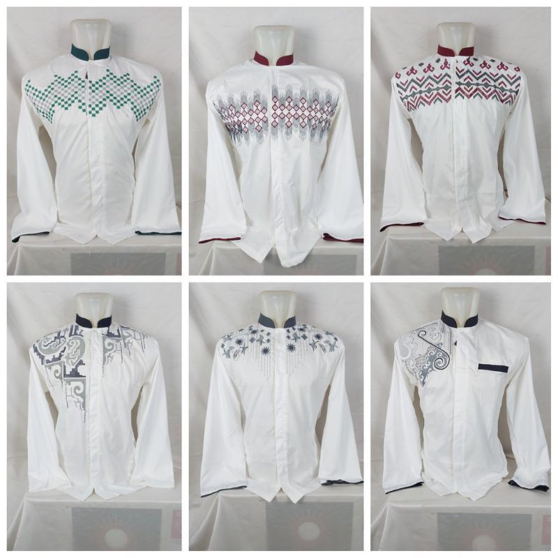 baju Koko dewasa (lengan panjang ) merk abdillah