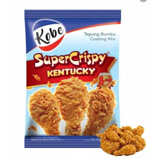 

SALE KOBE TEPUNG KENTUCKY SUPER CRISPY 800 GRAM