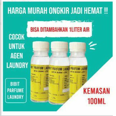 BIBIT PARFUM LAOUNDRY 100ML BUAT 1LITER AIR