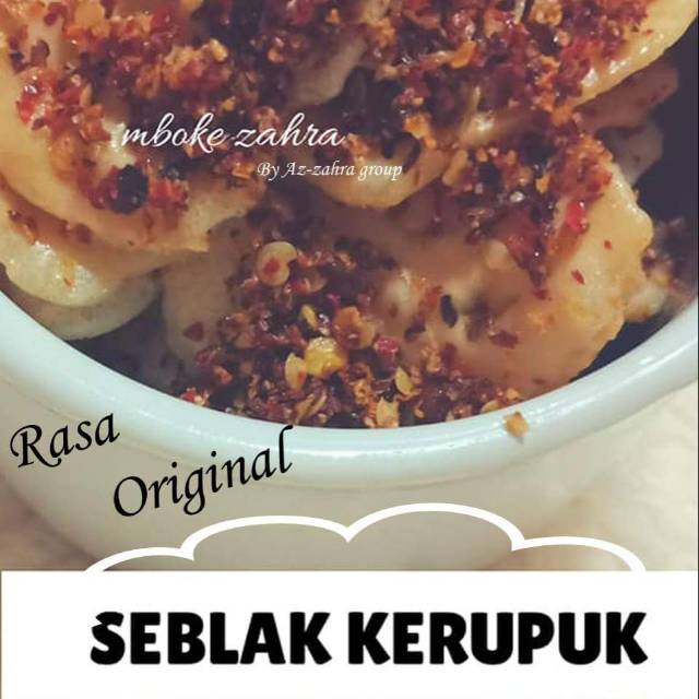 

SEBLAK KERING pedas MBOKE ZAHRA dari az-zahra group