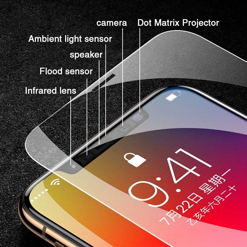 Pelindung Layar Tempered Glass 9D 9H Untuk IPhone 14 13 11 12 Pro Max Mini 6 6s 7 8 Plus X XS Max XR SE 2020