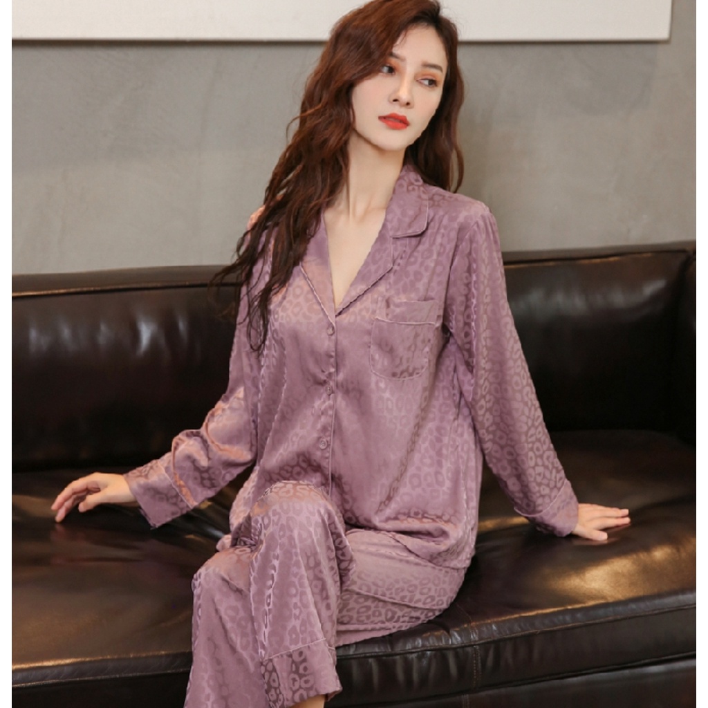 BAJU TIDUR EXCLUSIVE PIYAMA WANITA SATIN SUTRA ORGANIC TENCEL IMPORT MEWAH PREMIUM