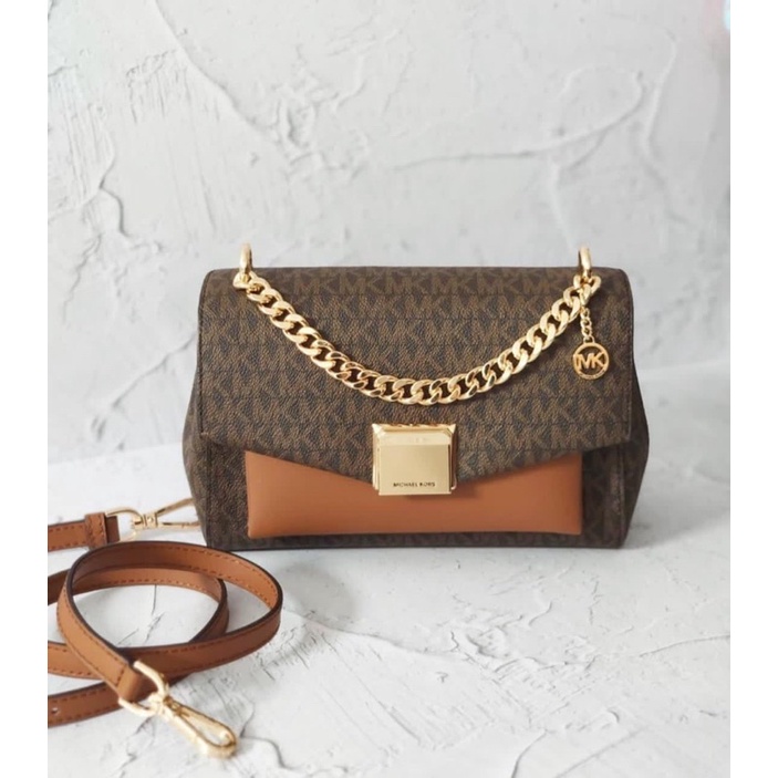 Tas MK original - Michael Kors lita medium in signature acorn