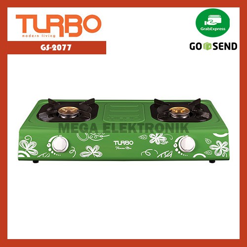 Turbo GS-2077 Kompor Gas 2 Tungku