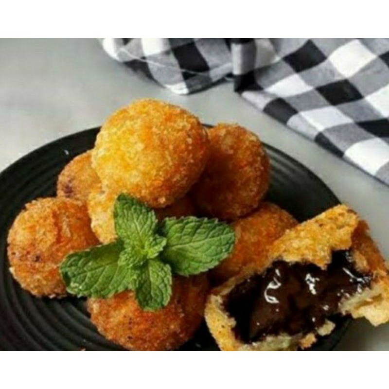 

Bola ubi coklat isi 12pc/pack