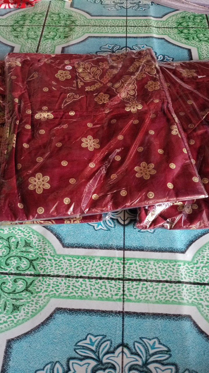 Bisa Pisah//batik Couple Keluarga - Sania Ruffle Batik Couple Garansi Termurah - Couple Terbaru