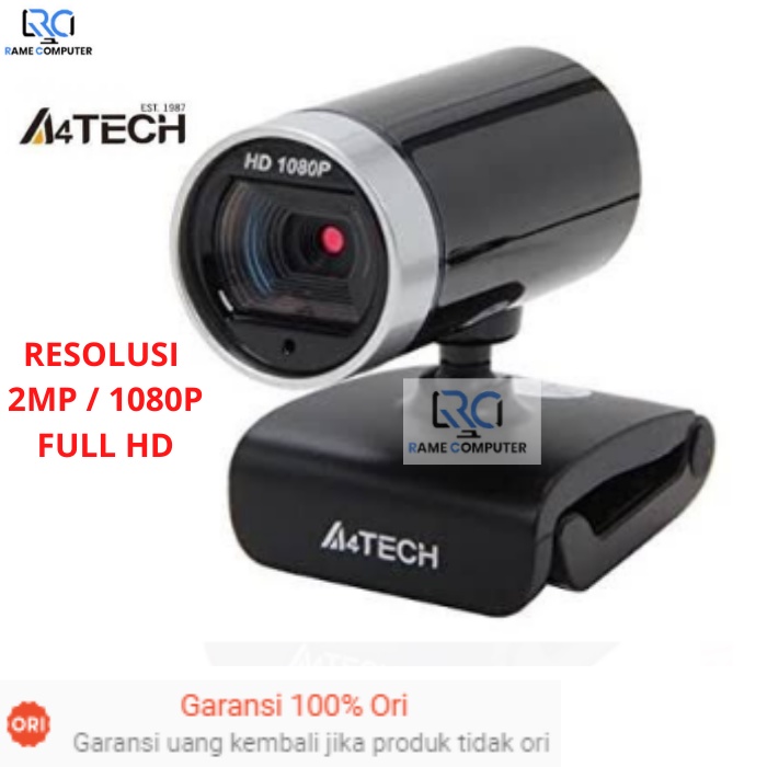 WEBCAM A4TECH PK-910 2MP 1080P FULL HD ORIGINAL