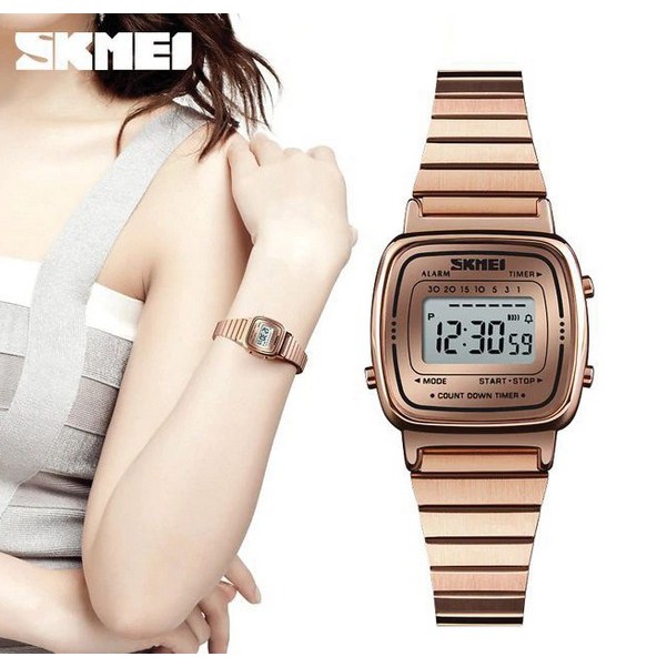 SKMEI 1252 ORIGINAL Jam Tangan Wanita SKMEI Digital LED
