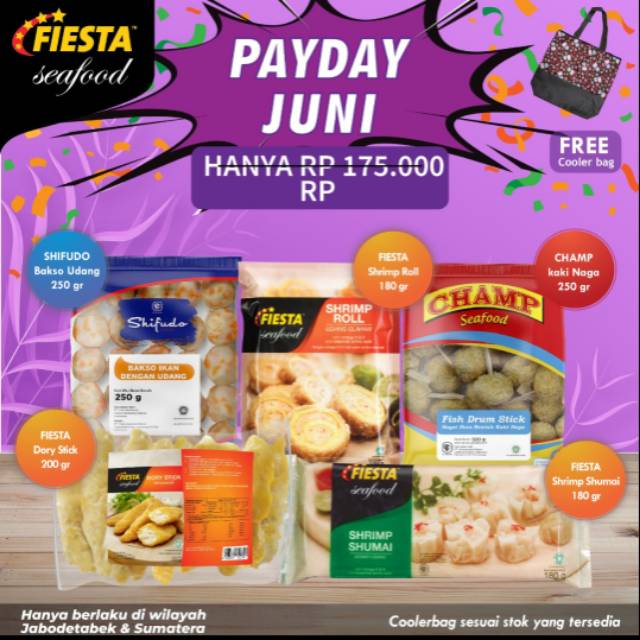 

Paket Fiesta Seafood Payday Juni 2020