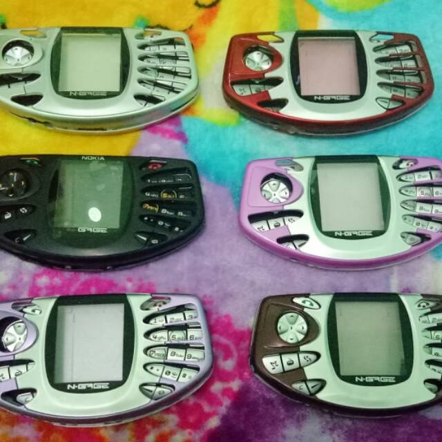 CASING NOKIA NGAGE CLASIC CASING DEPAN BELAKANG DAN KEYPAD