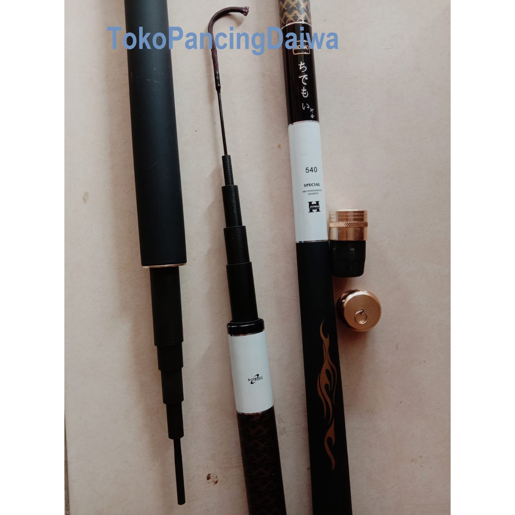 Daiwa Jisung 540 Joran Pancing Tegek Ros Panjang import