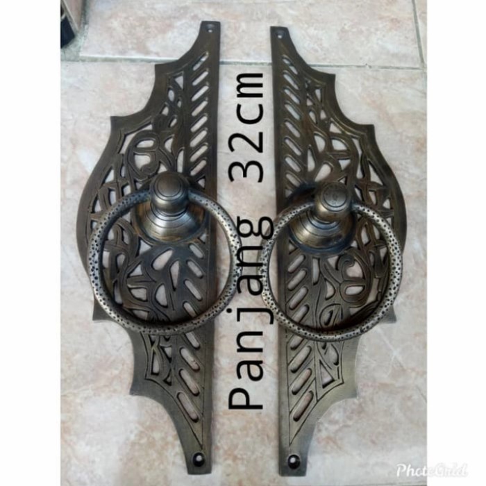 Handle Pintu Rumah / Gebyok Model Gunungan Besar / Gebyok 059 Besar