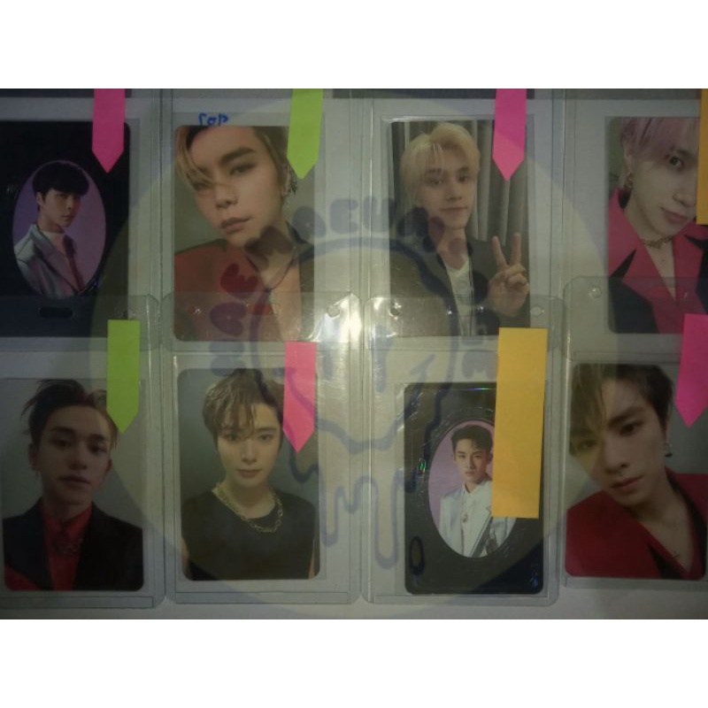 photocard official nct wayv Johnny, hendery, Lucas, jaehyun, winwin, Xiaojun resonance pt1 past futu