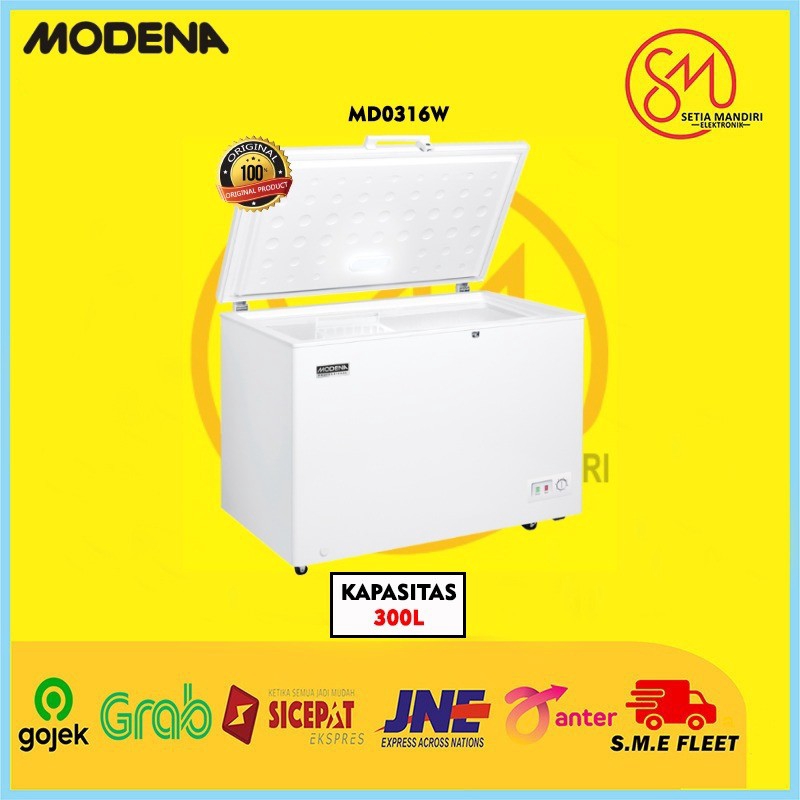 Modena Chest Freezer 300 Liter MD0316W