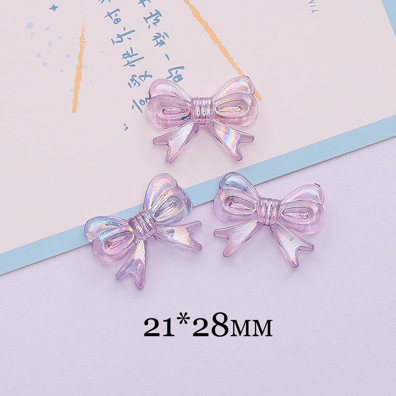 Random 2pcs Colorful AB electroplating rose bow Pesona Sepatu Dekorasi Sepatu Hadiah Pesta