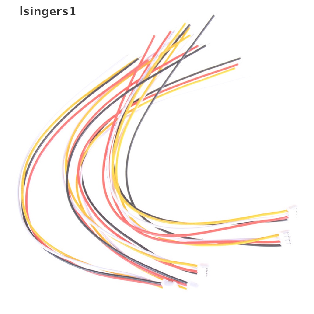(lsingers1) 5pcs Kabel Konektor Male Mini Micro JST 2.0mm PH 4-Pin 200mm