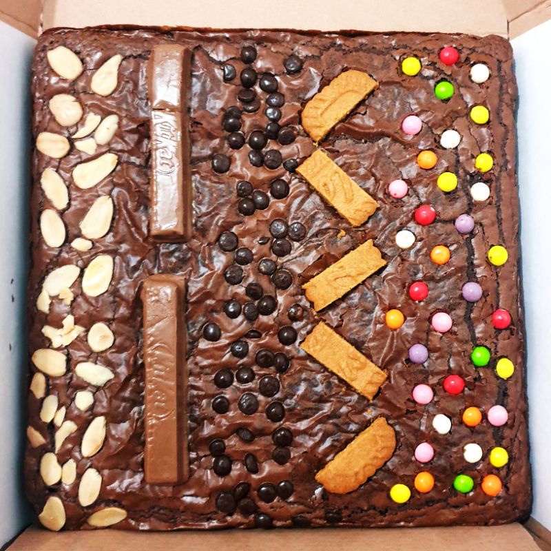 

Brownies 20x20cm 5 topping