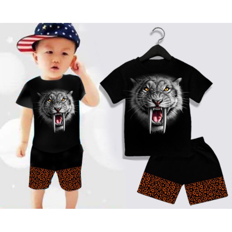 Set. Anak keren murah terbaru gambar ikan warna merah