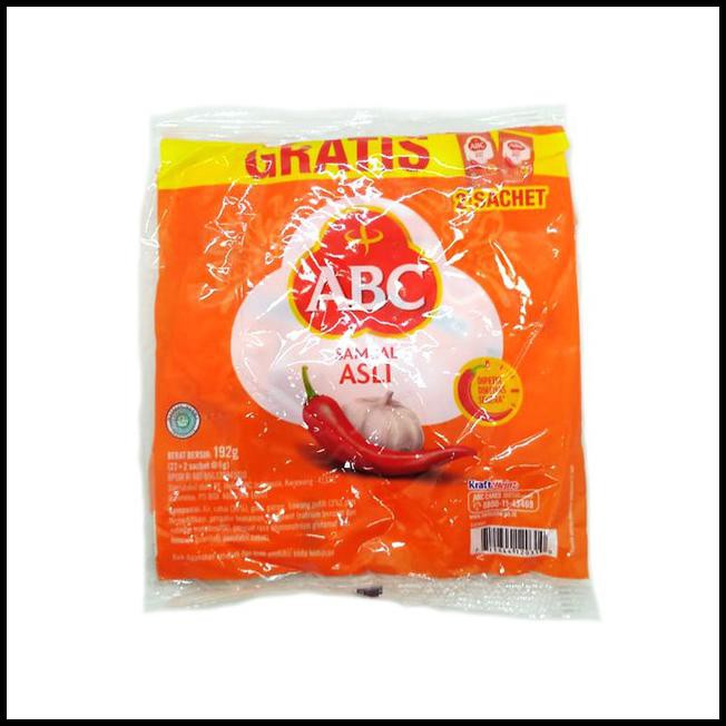 

Open Ds Abc Sambal Asli Sachet 8Gr X 24