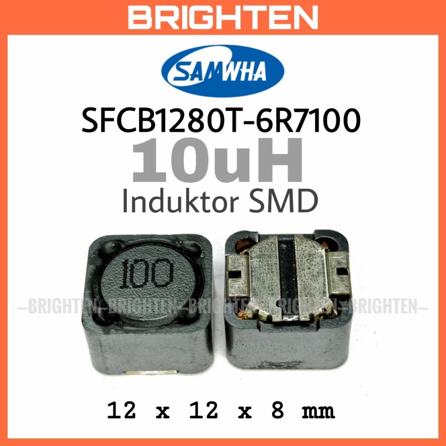 SAMWHA SFCB1280T-6R7100 Induktor SMD 10uH 8.8A