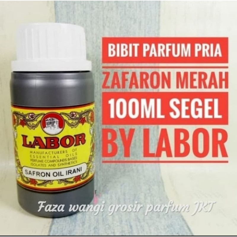 SAFRON OIL IRANI / JAFARON MERAH ORIGINAL SEGEL PABRIK PRODUK LABOR 100 ML