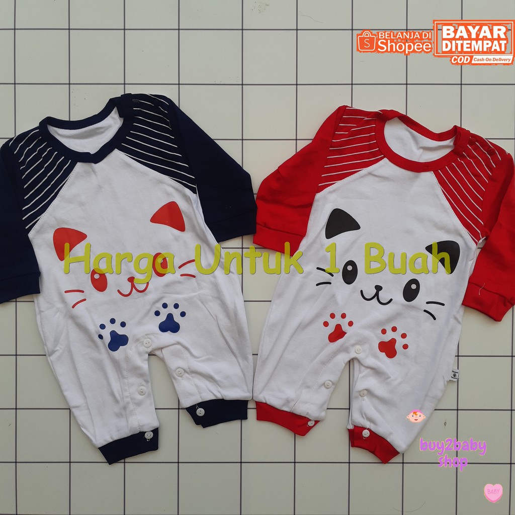 Jumper Panjang Bayi HAYAMI Karakter Kitty Catty Series 0-3 Bulan 1 PCS