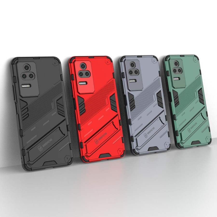 POCO F5 F4 5G F4 GT F3 SOFT CASE KICKSTAND CYBERPUNK SERIES